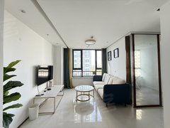 金华金东多湖金华万达广场 两室一厅出租 全新装修 拎包入住出租房源真实图片