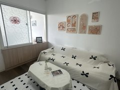 烟台莱山迎春大街商贸城橡树湾民宿风第一次出租理工烟大附近烟台山医院可短租押一付一出租房源真实图片