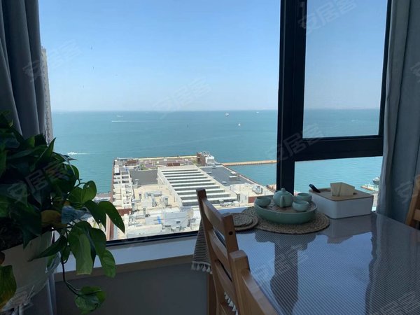青岛市南团岛金茂湾(三期)金茂湾三期公寓海景房  两室一厅双卫精装