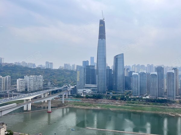 北滨路租房,重庆租房严选 江北区 北滨路 北岸江山 一线江景(真房实拍