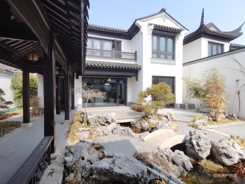 有天有地有庭院江南风中式合院类独栋别墅百平大院