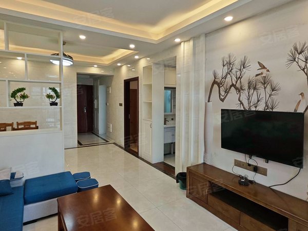 惠州博罗石湾蓝湾御府蓝湾御府全新两房豪华装修出租,温馨舒适小区