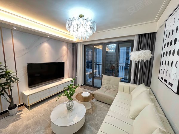 嘉兴海宁海宁市区新海佳苑民水民电银泰城旁 一室精装 客卧分离 拎包