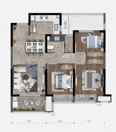 西街小区3室2厅1卫122㎡南201万