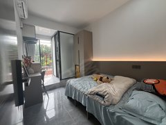深圳宝安港隆城地铁12号线宝田一路采光露台大单间 路边独栋 可停车可养宠物出租房源真实图片