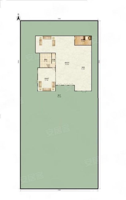 远洋lavie6室3厅6卫980㎡南北16100万