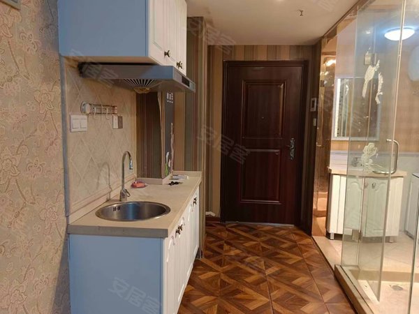 堰桥租房,惠山万达精装公寓 1室1厅1卫 办公用可注册,惠山租房-无锡58