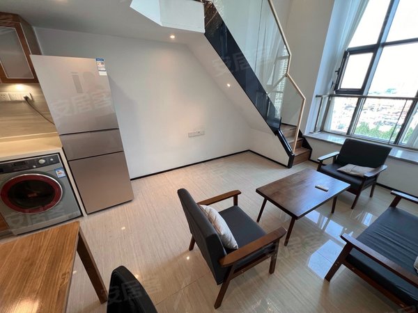 广场恒大城精装loft公寓情侣单身可短租月付,历城租房-济南58安居客