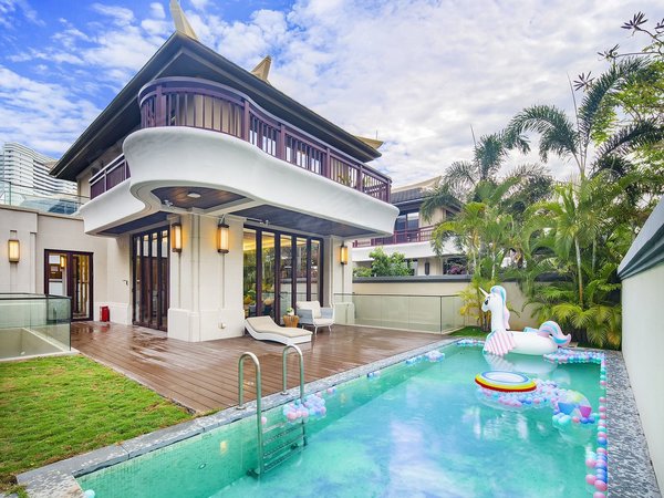 三亚海棠海棠湾镇仁恒海棠湾海棠湾,品质小区,独栋别墅,度假疗养短租