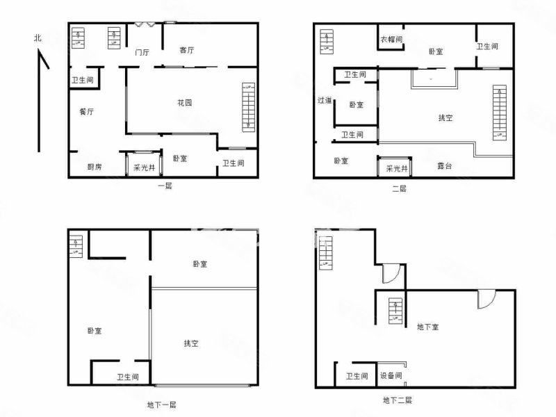 万科安品园舍5室3厅7卫480㎡南北3250万