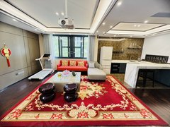 深圳宝安西乡小区为一套3字能租的端头别墅，现代风格装修，带电梯停车充足出租房源真实图片