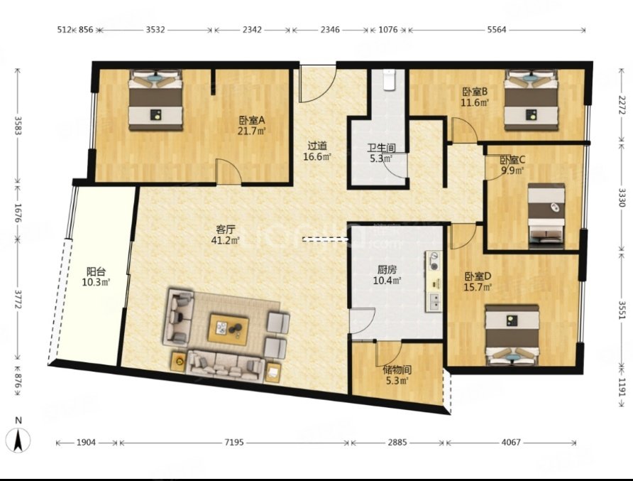 长沙房产网>长沙二手房>开福二手房>北辰三角洲二手房>北辰定江洋>
