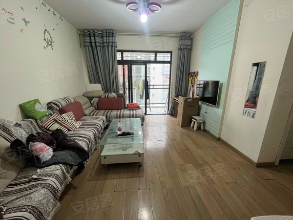 【多图】朝野水晶城,人民广场租房,住家装修两房视野开阔,华贸周边