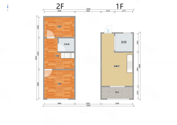 文一名门南郡(商住楼)2室1厅1卫41.39㎡东36万