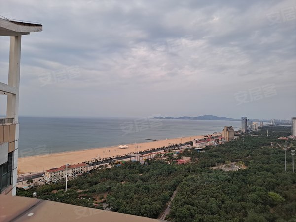 栖霞黄海别墅听涛花园黄海别墅高层90平米2室,精装海景带40平大2000元