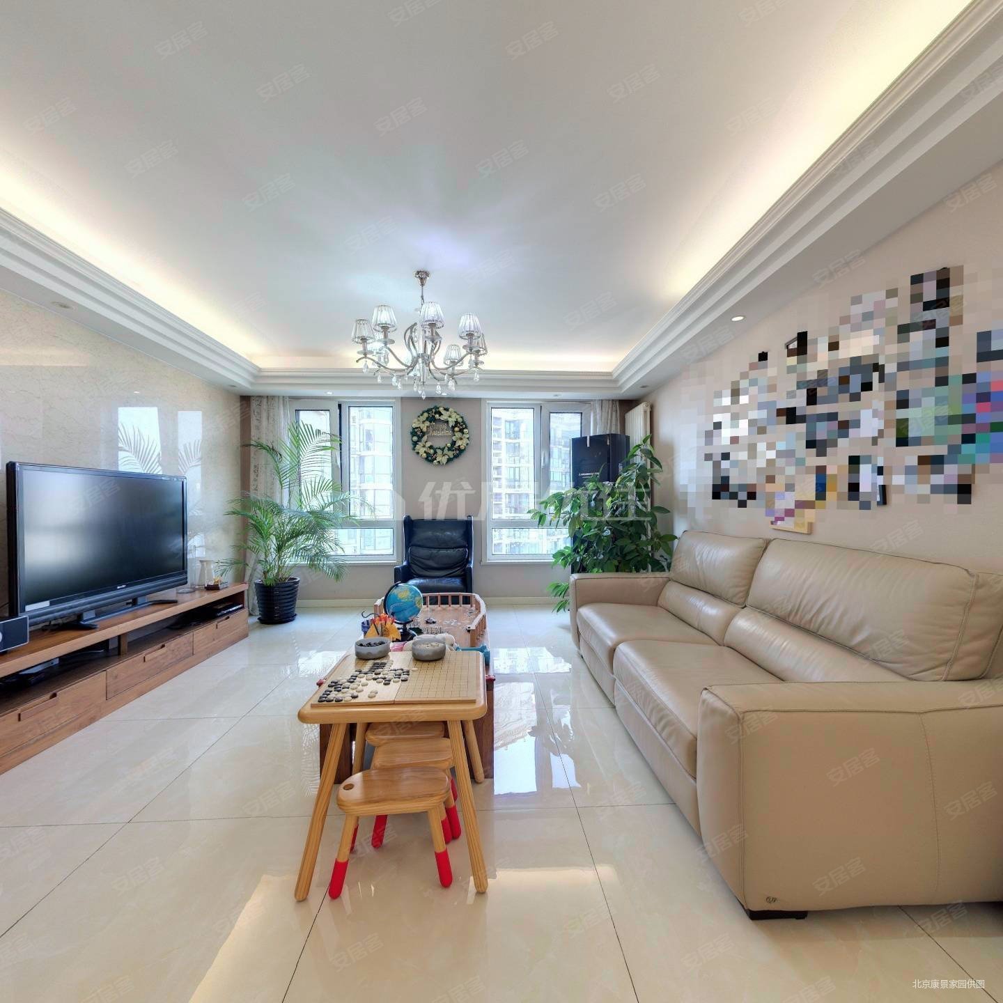 珠江帝景北排高层观景大复式 户型方正 诚意卖