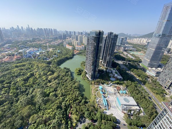 深圳南山华侨城新天鹅堡(三期)房源采光好,南北通透,业主诚意出出租