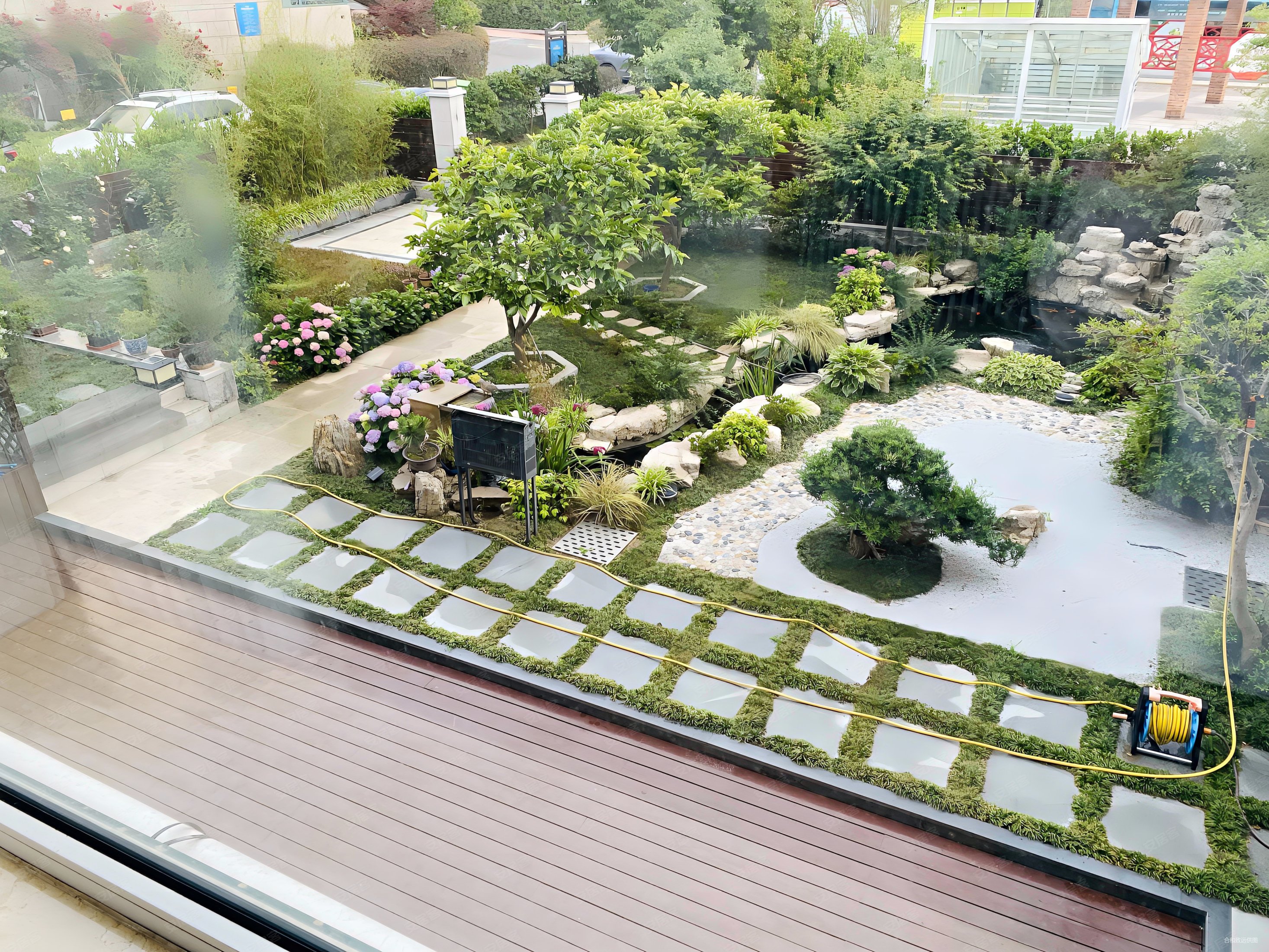 200平米花园设计实景图片