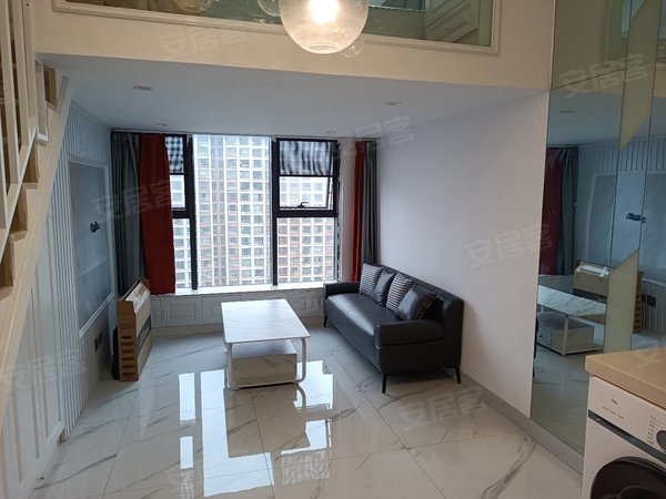 昆明五华龙泉路万彩城(商住楼)盘龙江边江景百爵公寓精装两居室出租