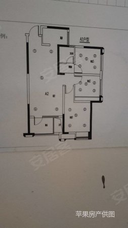 神州南都3室2厅1卫91㎡南北85万