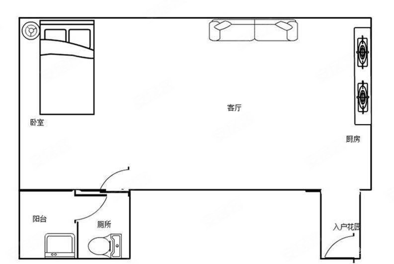 保利城单间配套生活便利央企物业
