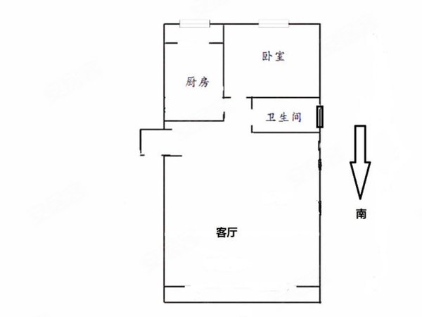 北京密云密云城区宾阳西里小区(宾阳西里北区)宾阳西里小区(宾阳西里北区) 2室1厅1卫 62平米出租房源真实图片