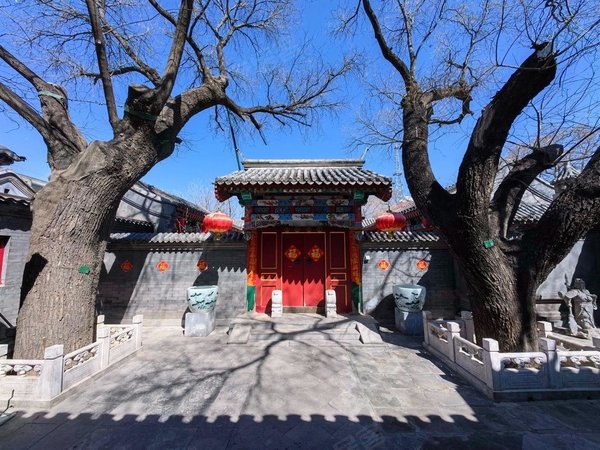 北京怀柔怀柔周边山水四合院实拍 南锣鼓巷正座二进四合院出租 721平