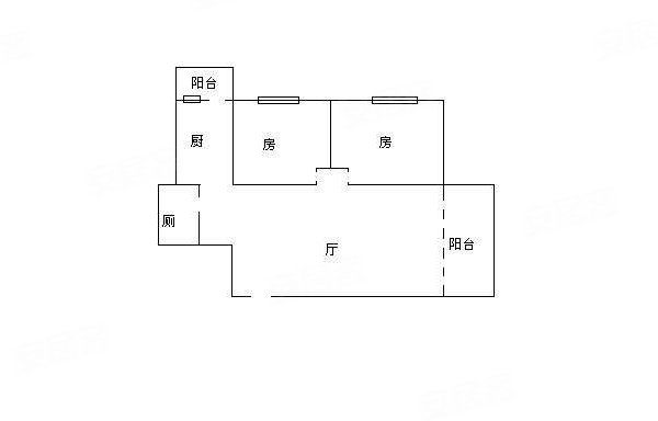 广州越秀农讲所德意居农讲所 省实中学 原装电梯 两房厅出阳台出租