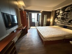 荆门沙洋沙洋城区鑫海华庭电梯公寓单间出租,押一付一800,不能做饭,民用电出租房源真实图片