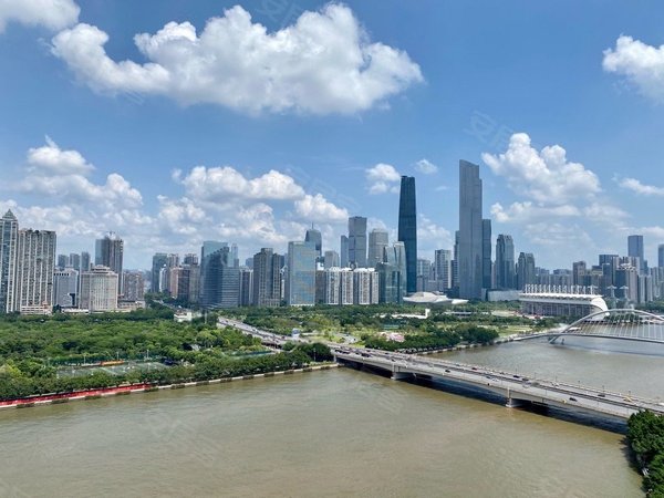广州海珠滨江东汇美景台dz推荐 滨江东豪宅 汇美景台 一线望江 中空