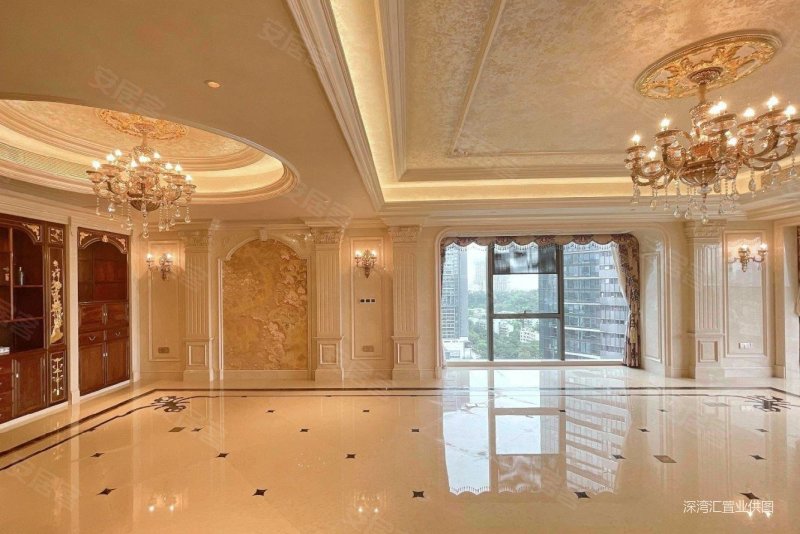 看湖景远处海景 很安静住家非常舒服,新天鹅堡(一二期)二手房,0万,4室