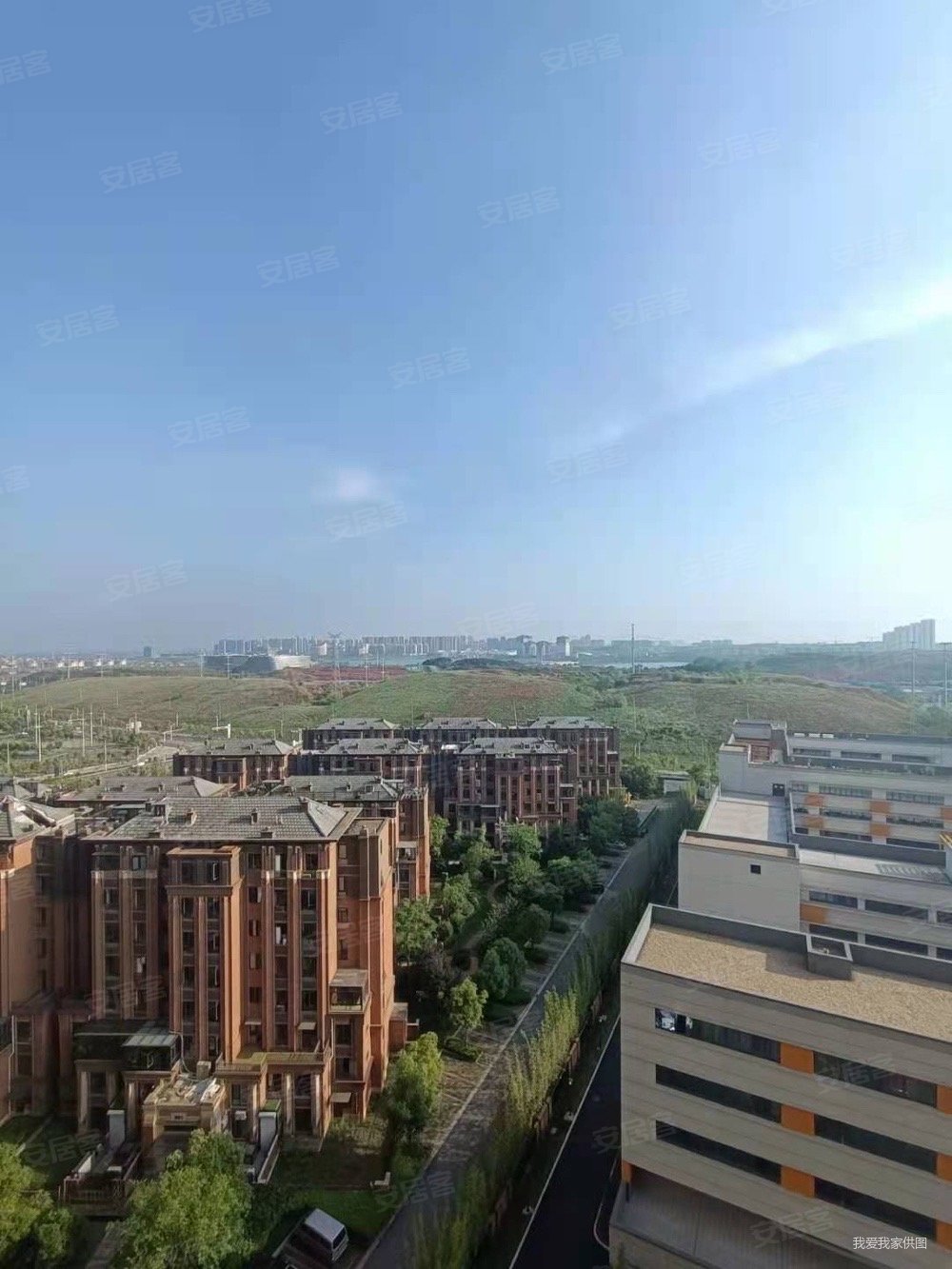 国博一期卧珑 景观3房 低总价 高楼层观九龙湖,绿地国际博览城卧珑