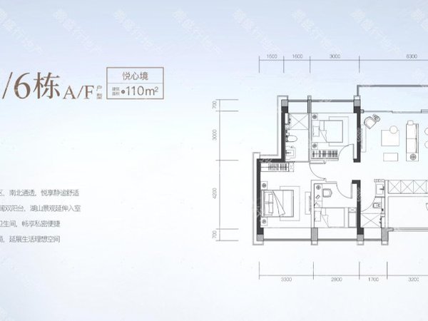 【多图】金众麒麟公馆,大学城租房,金众麒麟公馆 湖景三房横厅110平