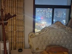 周口川汇中心城区易天国际公寓,两室一厅一厨一卫,家具家电齐全,拎包入住出租房源真实图片