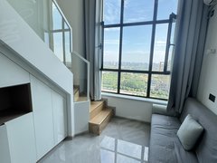 晋中榆次万达广场整租，中都路山大二院旁42平米复式医科大学传媒附近拎包入住出租房源真实图片