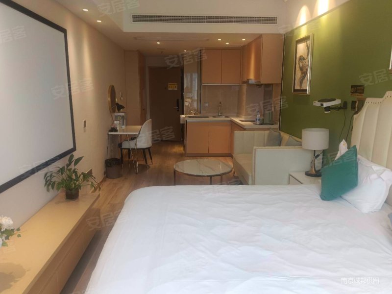 花神庙地铁口绿地云尚精装修公寓南站旁看房方便价格可谈