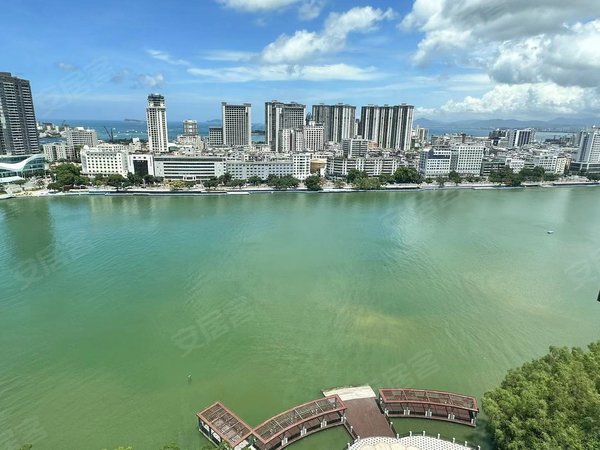 三亚吉阳商品街人文水岸河东二小附近人文水岸小区 高层河景2房2厅1卫
