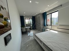 广安广安区东南片区吾悦广场旁 一室一厅出租 可煮饭 可季度付 边户采光视野很好出租房源真实图片