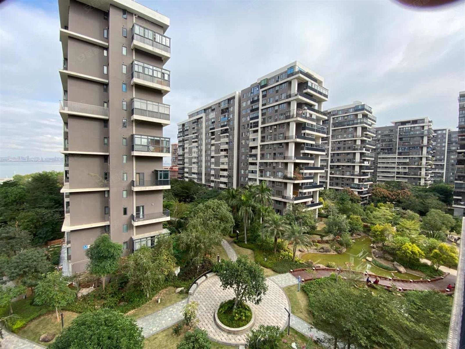 联发五缘湾1号二期m户型东南北三面采光看海急售