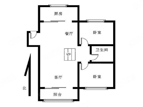 百仕凯旋城2室0厅0卫88㎡南325万