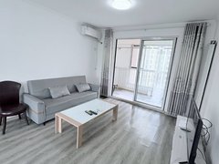 廊坊固安固安县政府大卫城二期两居室出租家具家电齐全，拎包入住包物业价格便宜干净出租房源真实图片