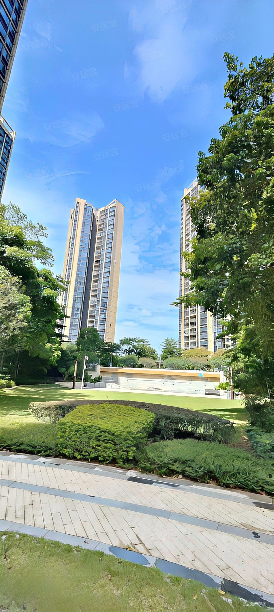 业主承担所有税费不靠路朝南看花园购灏景湾大三房