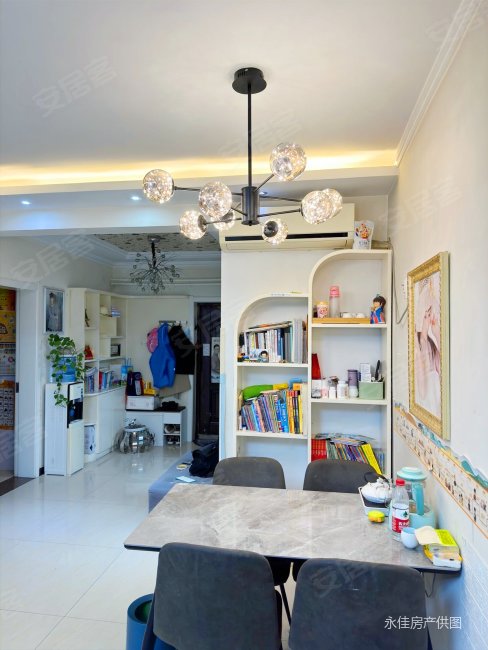 西美花盛 绿城诚园 两室 大客厅  精装不用动  无遮挡楼层