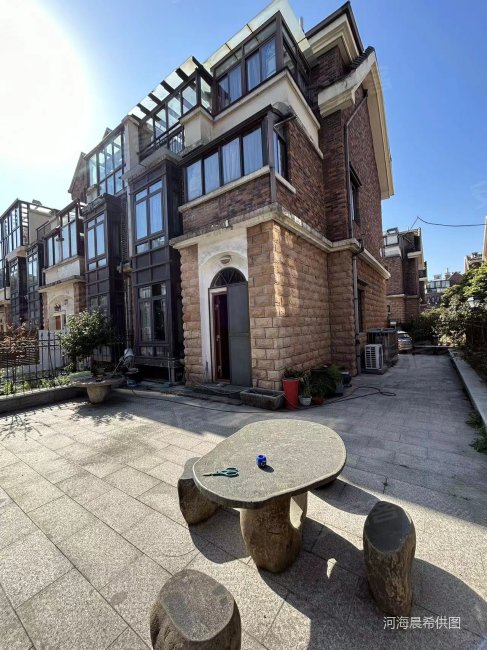 东渡海派别墅 边户大院子 精装修 可大砍刀~,东渡海派青城二手房,378