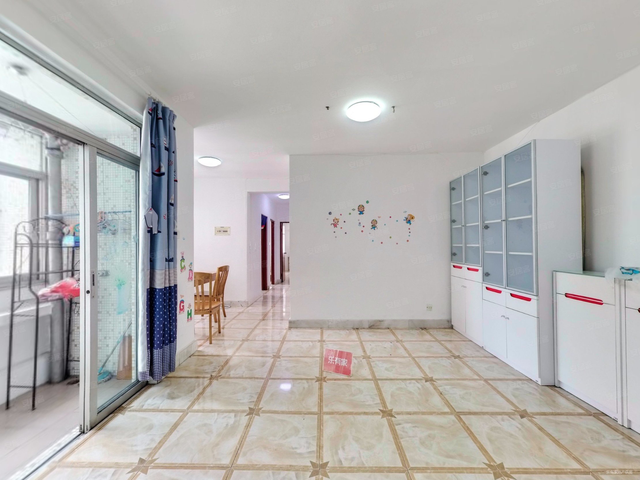 百花公寓一期3室2厅1卫107㎡南北950万