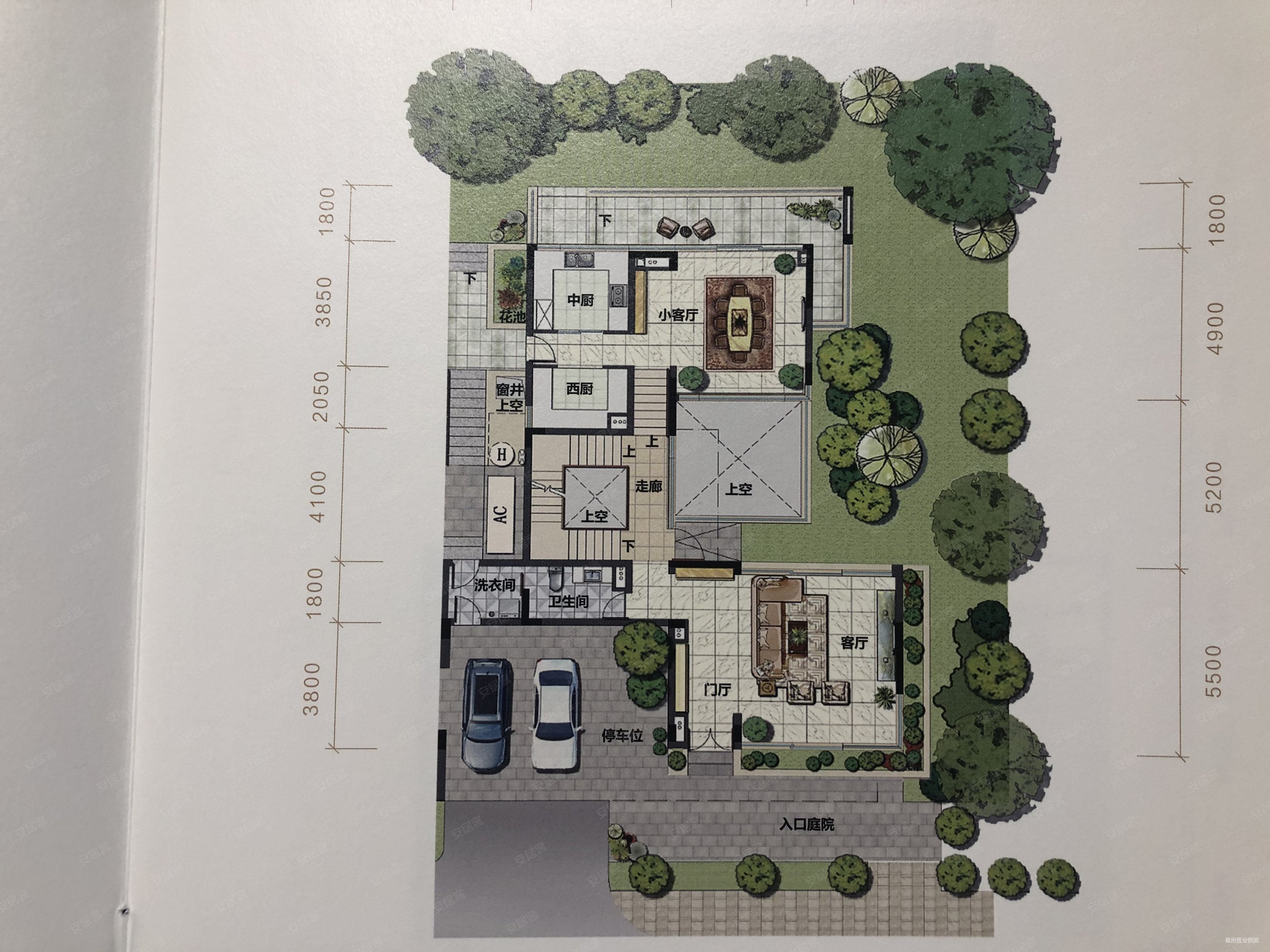 南湖半山独栋 大花园 大泳池,双车位 新天半山(别墅)