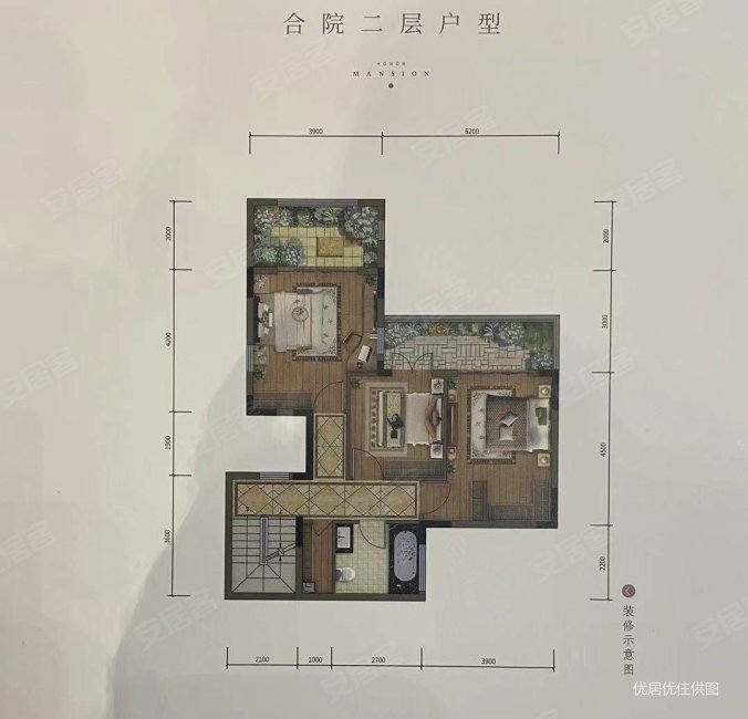 禹洲雍锦府(一期别墅)4室2厅3卫171㎡南北212万