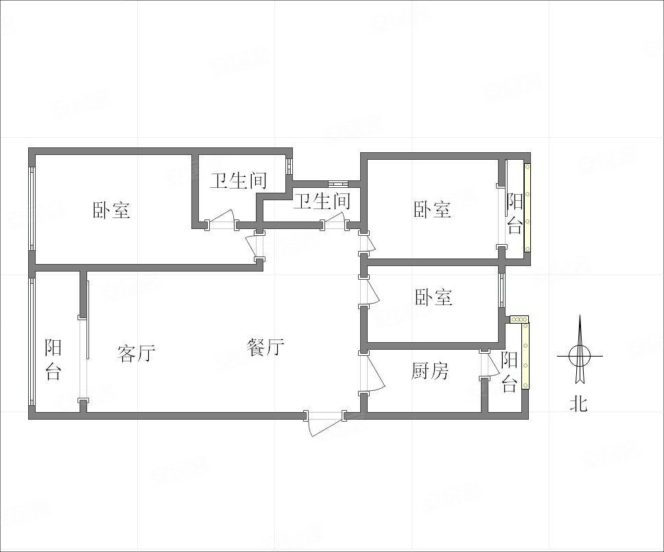 一线看江洋房 石井坡轻轨站旁