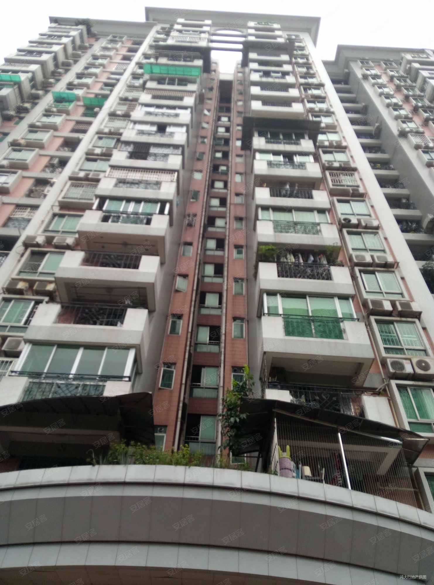 客村地铁口鸿运花园低层单边位2房双阳台可改3房闹中取静