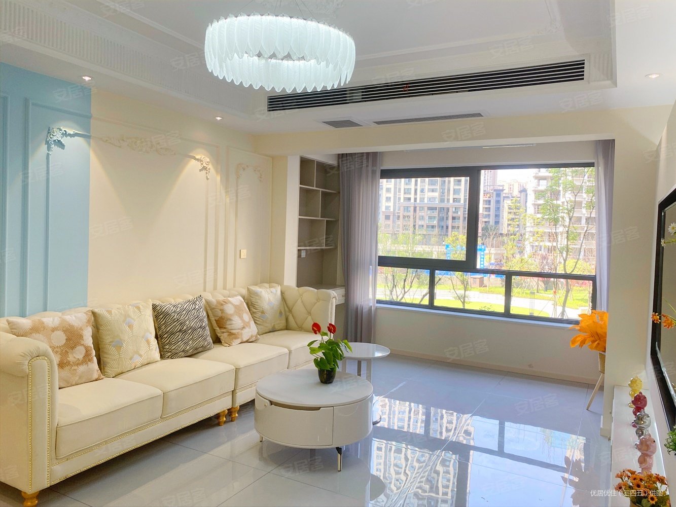 隆鑫花漾城(合川)3室2厅2卫108㎡南北65.8万